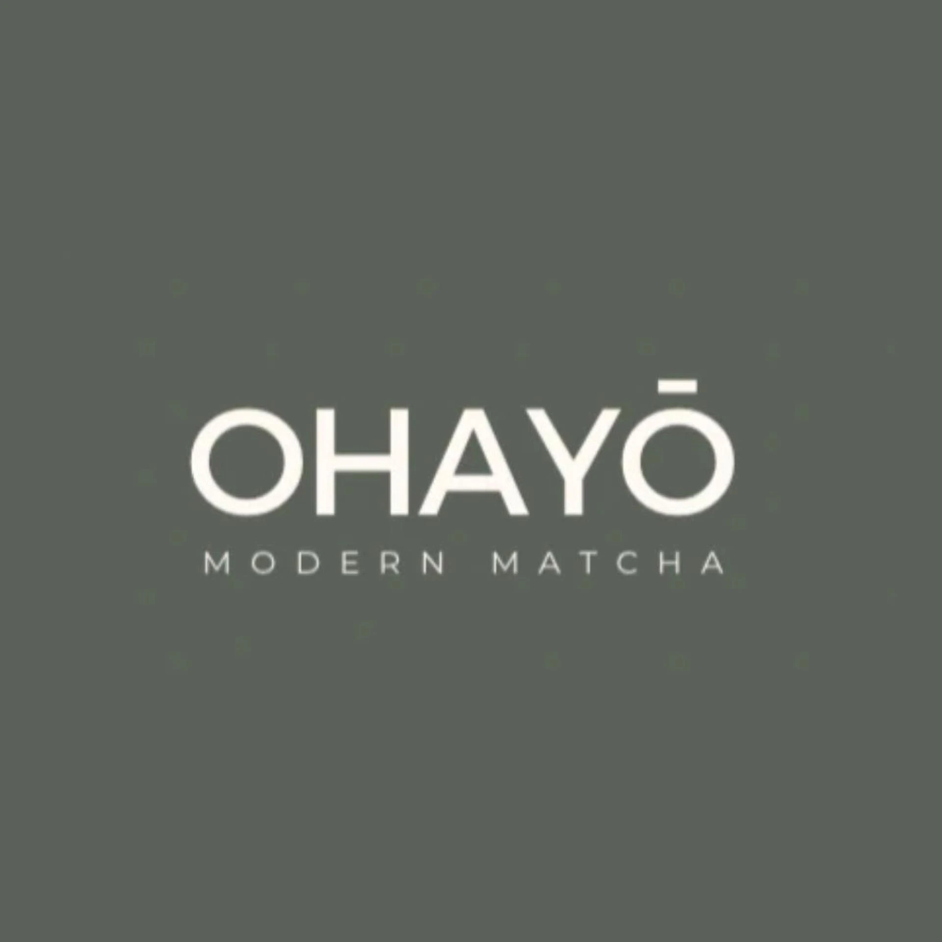 Ohayo Modern Matcha 