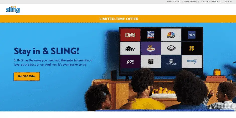 activate Sling TV