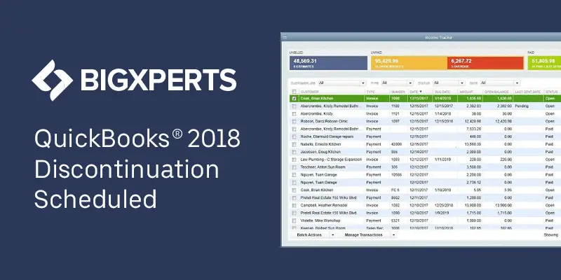 quickbooks 2018 desktop licensing changes