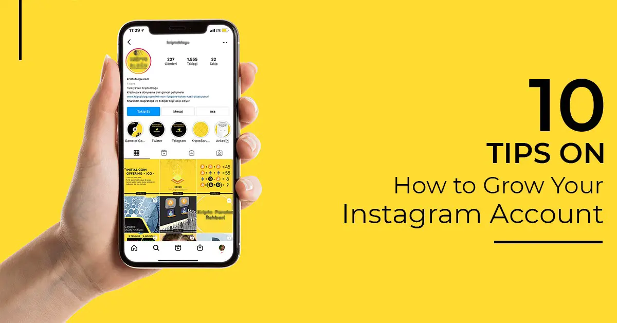How to grow Instagram Account