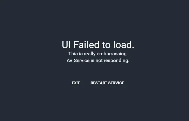 How do I Fix the "UI Failed to Load" Error on AVG Windows 10 and XP