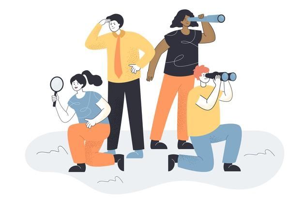 f1126-business-team-looking-new-people-allegory-searching-ideas-staff-woman-with-magnifier-man-with-spyglass-flat-illustration_74855-18236 (1)-013e2ba1