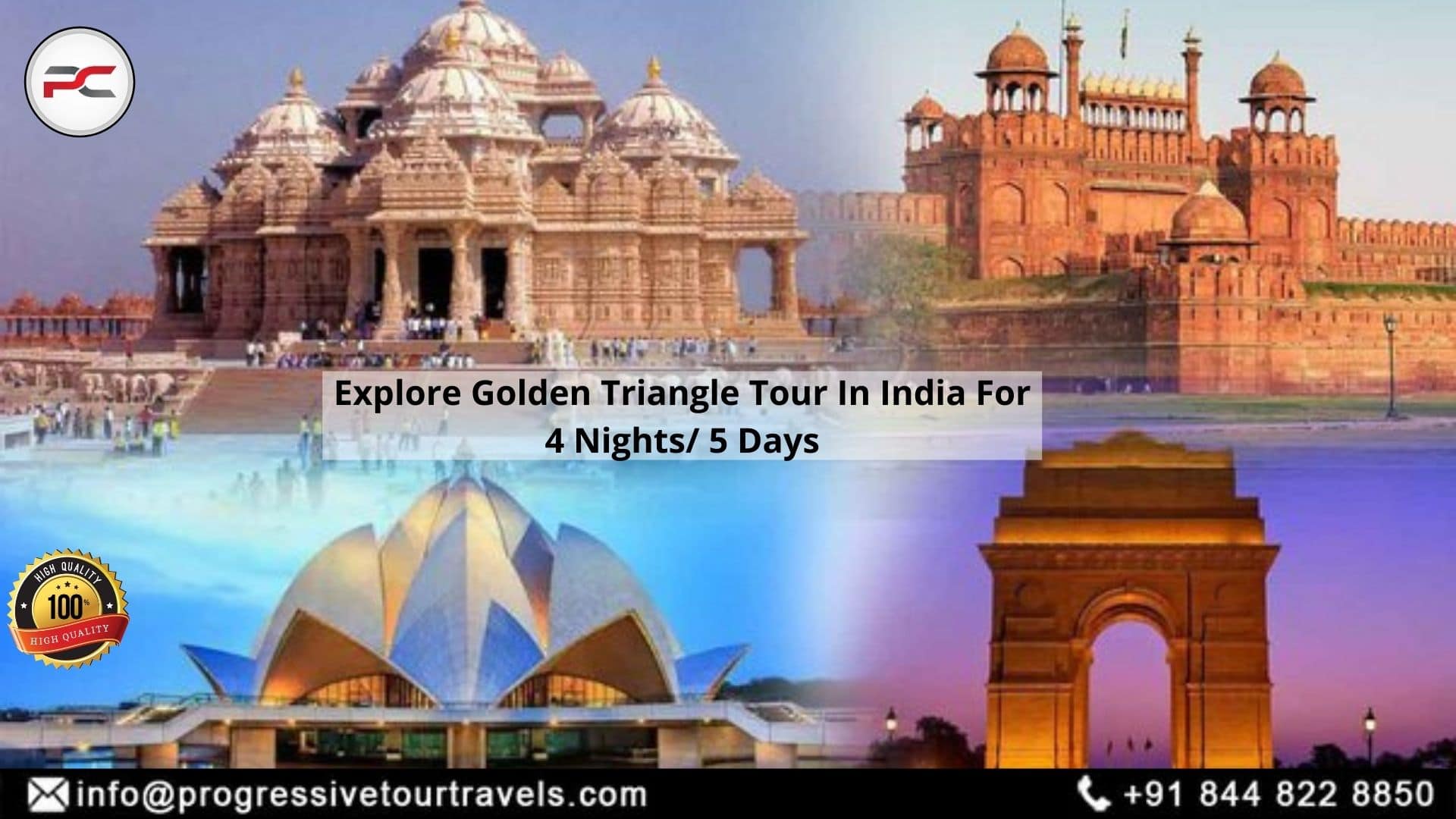 Explore Golden Triangle Tour In India For 4 Nights 5 Days-dfe4dcb6