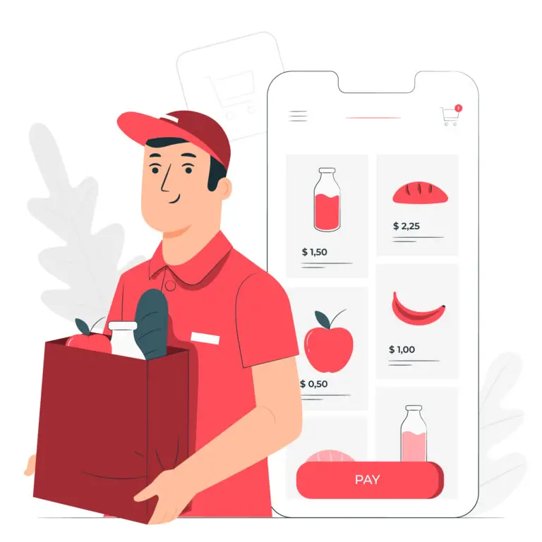 Grocery delivery app development
