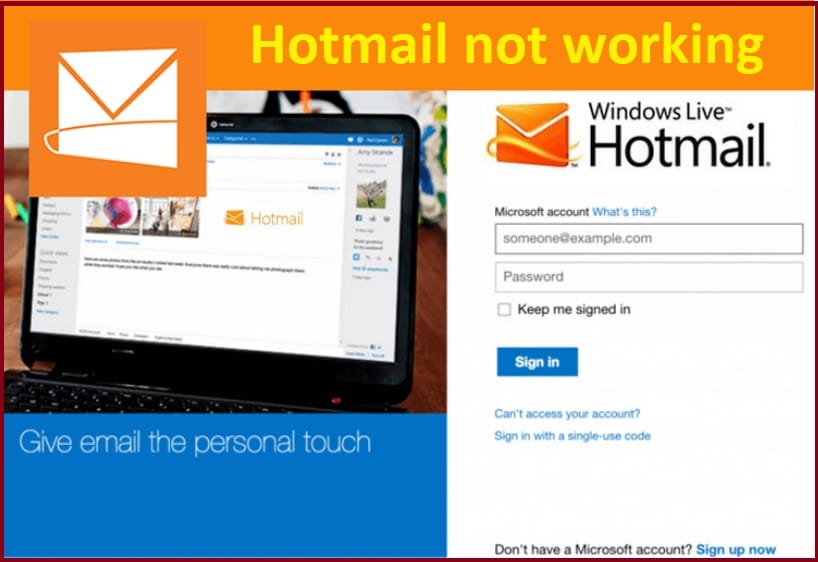 Hotmail not working-33a08ecc