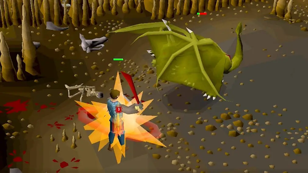 old-school-runescape-ios-review-screenshot-fighting-a-small-dragon-c0719dc8