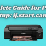 Complete Guide for Printer Setup ij.start.canon-8081a3a5