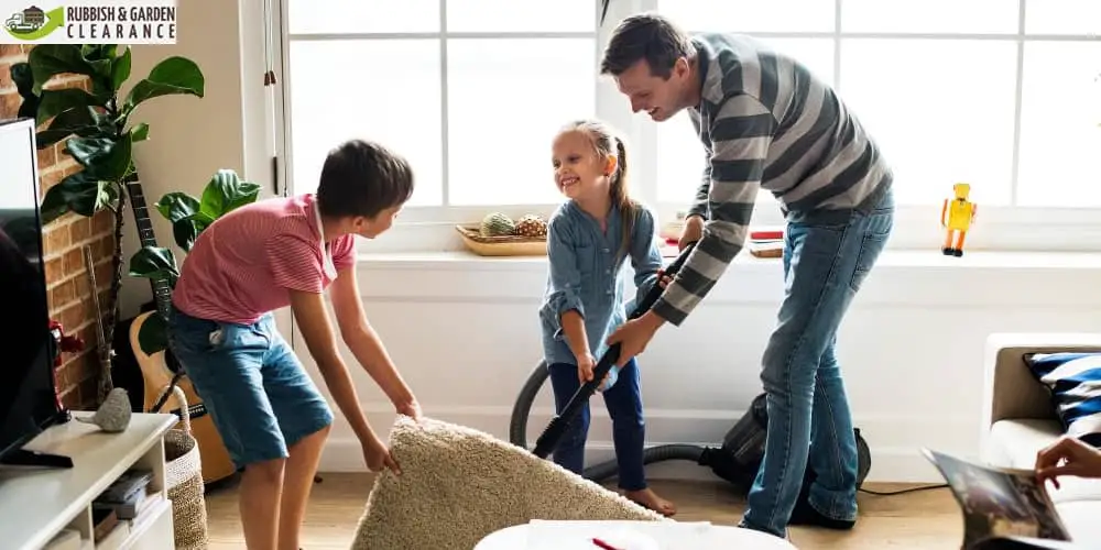 How to conduct a house clearance when you have children