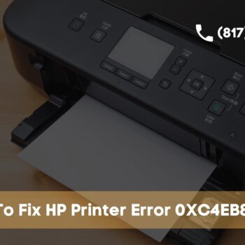 How To Fix  HP Printer Error 0XC4EB8000-489fdc02