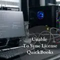 Unable To Sync License QuickBooks-879c053c