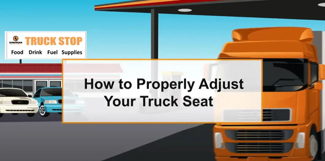 How to Properly Adjust Your Truck Seat Suburban Seating Safety-87944dc6