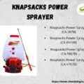 Knapsacks Power Sprayer-e7a204e0