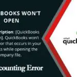 QuickBooks Won’t Open-51438e4a