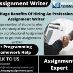 7 Huge Benefits Of Hiring An Professional Assignment Writer-64f19387