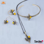 Citrine Gemstone Cactus Collection silver-70be4365