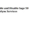 Enable and Disable Sage 50 WebSync Services-ac8083d2