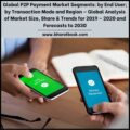 Global P2P Payment Market Segments by End User; by Transaction Mode and Region – Global Analysis of Market Size, Share & Trends for 2019 – 2020 and Forecasts to 2030-c7b64ff9