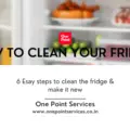 How to clean the fridge-One Point Services-330fb2e5
