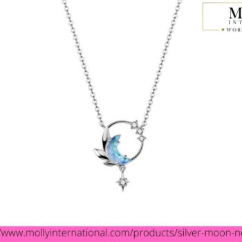 Silver Moon Necklaces-c43c8a85