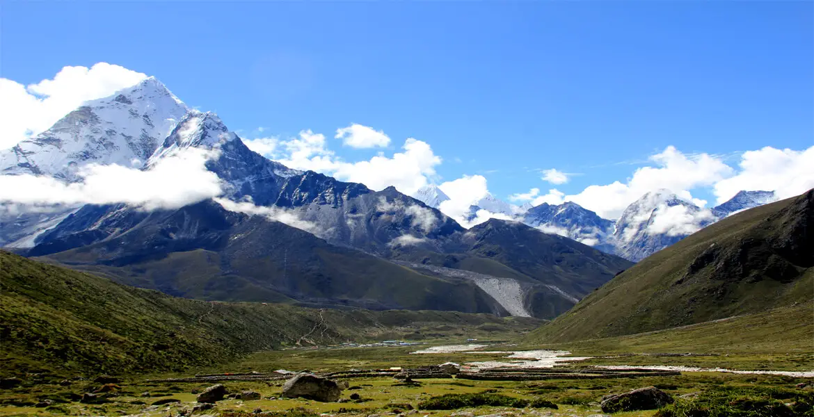 Mt. Amadablam from Pheriche valley