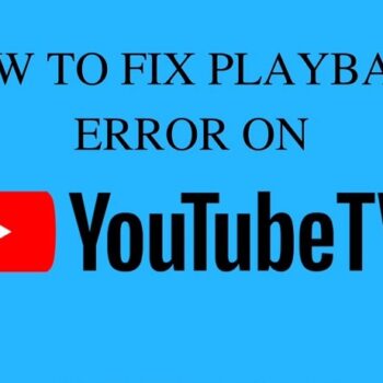 Fix Playback Error on YouTube TV-e3966e27