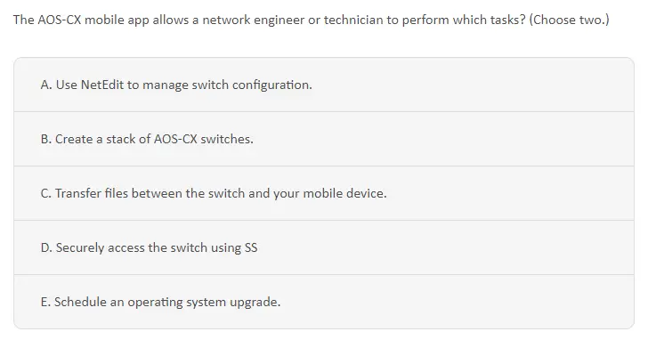 New HPE6-A73 Test Test