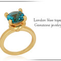London Blue Topaz Gemstone Jewelry-9664be79