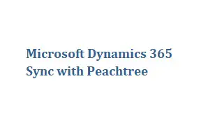 Microsoft Dynamics 365 Sync with Peachtree-65652cf6