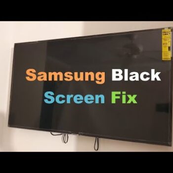 YouTube TV Black Screen Error on Samsung TV-d9be5252
