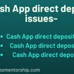Cash App direct deposit issues--d5f4318f