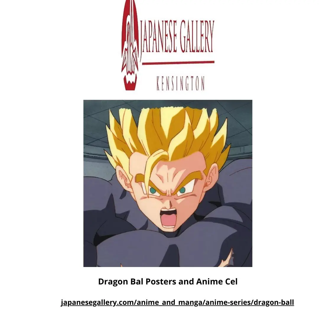 Dragon Bal Posters and Anime Cel-05a3dda7