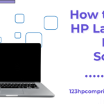 How to Fix HP Laptop Black Screen-fa3617e3