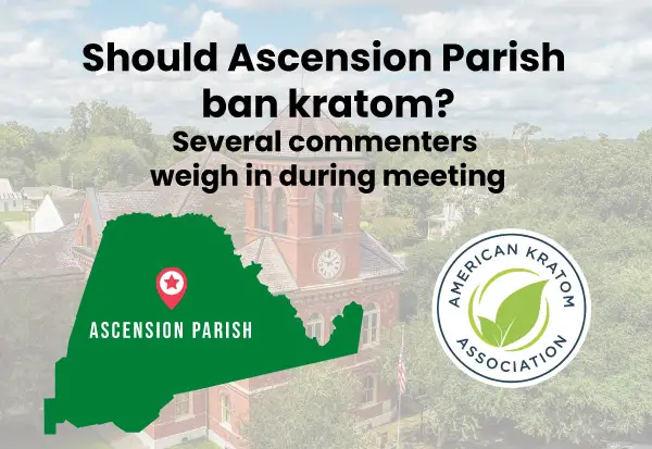 Should Ascension Parish ban kratom?