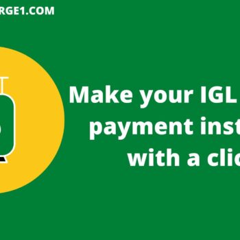 Make your IGL gas bill payment instantly with a click