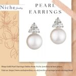 Niche Jewellery Pearl Earrings-f7a7930a