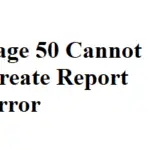 Sage 50 Cannot Create Report Error-f199c45d