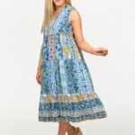 cotton maxi dress- Au-samll-smal-67141920