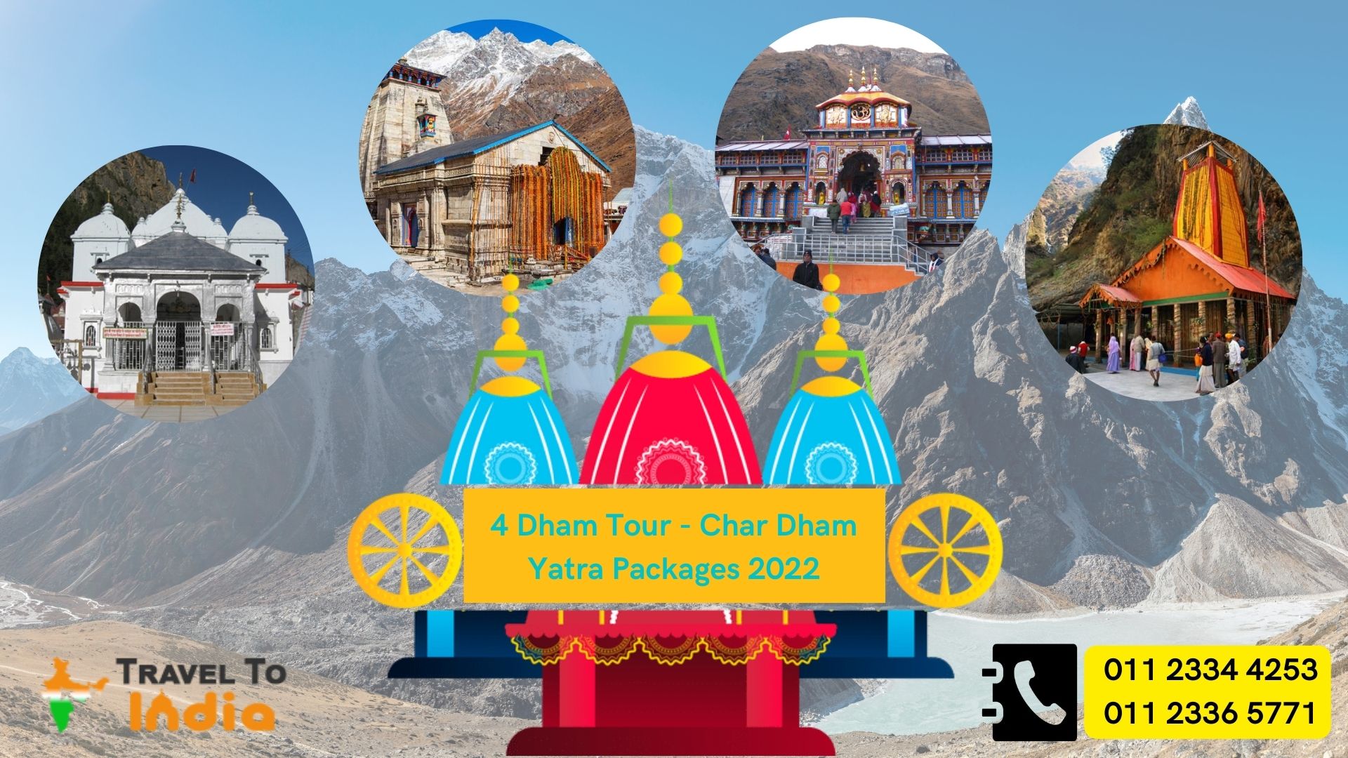 4 Dham Tour - Char Dham Yatra Packages 2022-83401492