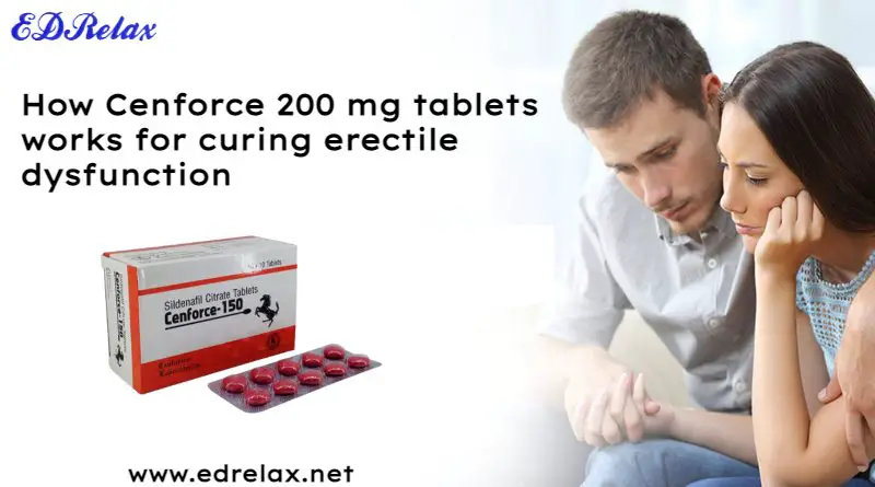 How Cenforce 200 mg tablets works for curing erectile dysfunction-00a00a36