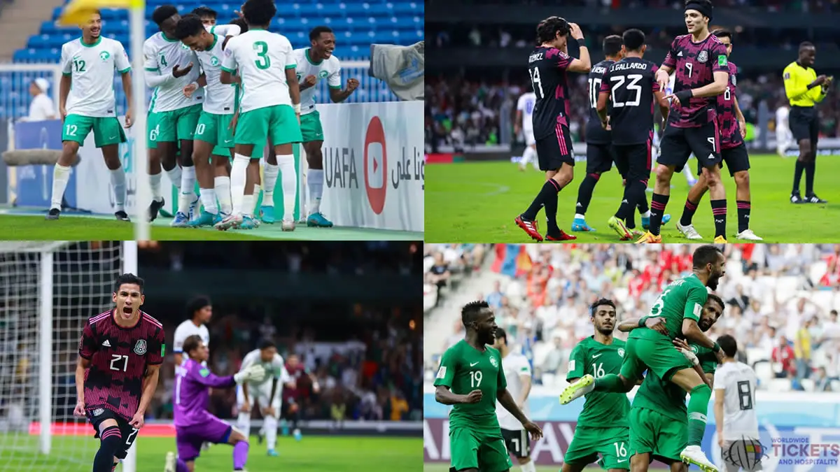 Saudi Arabia Vs Mexico Tickets | Football World Cup Tickets | Qatar Football World Cup Tickets | FIFA World Cup Tickets