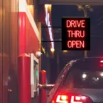 Drive Thru Open Neon Sign-e64f55a7