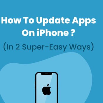 How To Update Apps On iPhone?