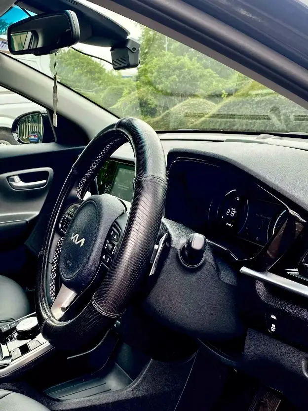 the interior of an MG5 PCO car for hire in London