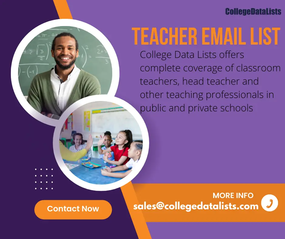Teacher email list-1995325c