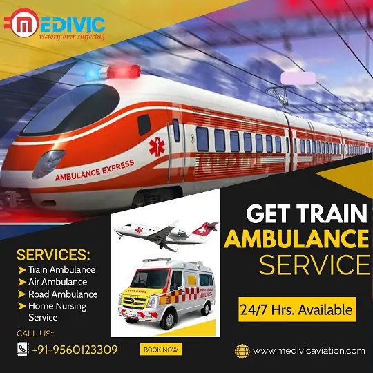 Train Ambulance Service in Ranchi-0584ba77