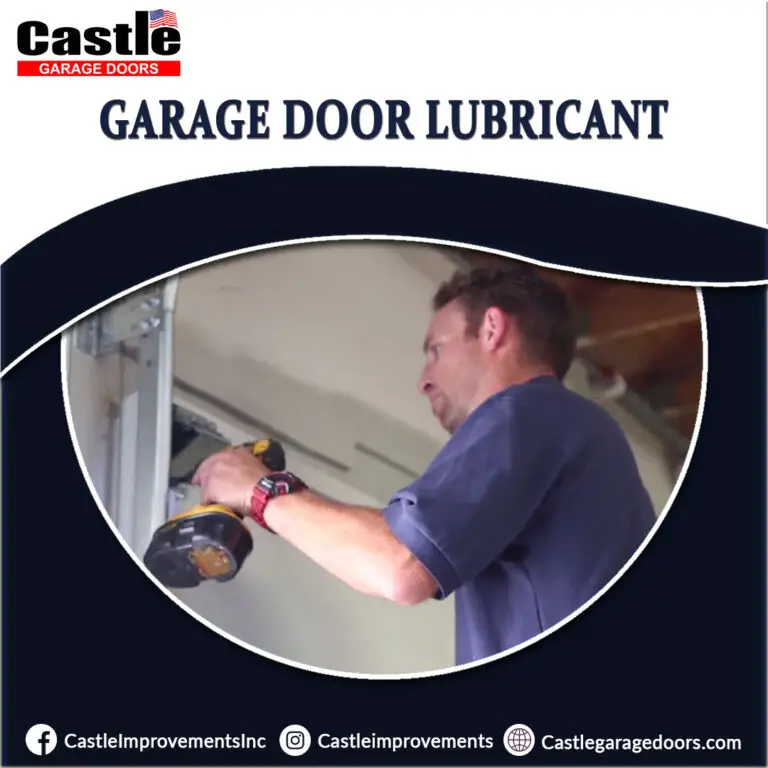garage door lubrication