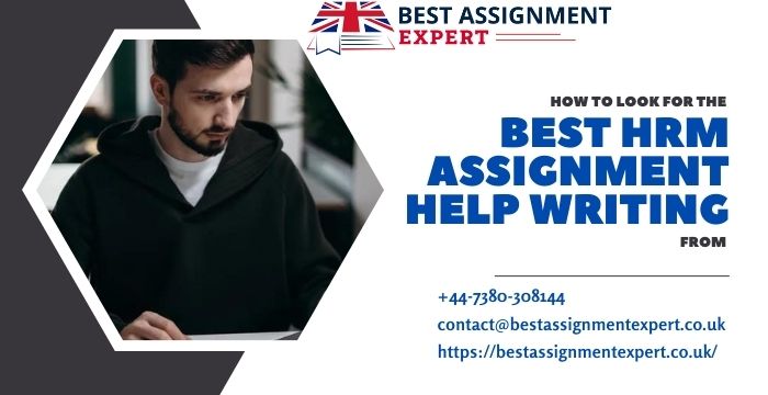 How to Look for the Best HRM Assignment Help Writing from-87042c0a