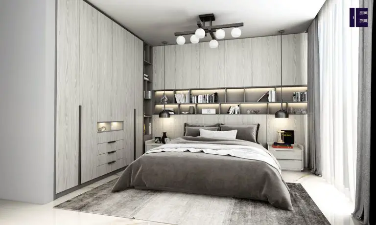Coastal Bedroom Design Idea In Light & Dust Grey