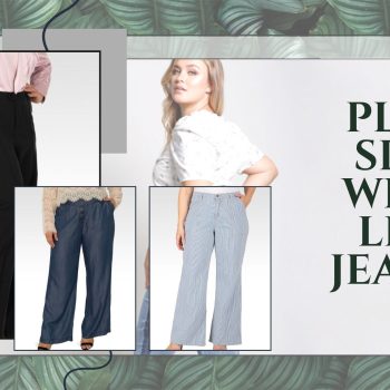 Plus Size Wide Leg Jeans-c244058b