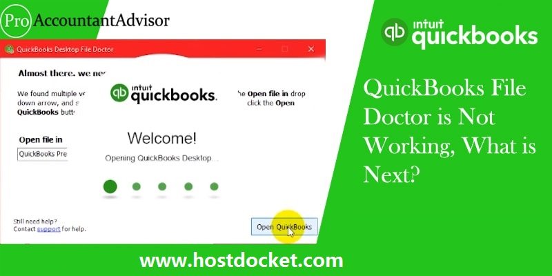QuickBooks File Doctor is Not Working What is Next 1-4b7b6c7a